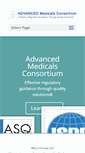 Mobile Screenshot of advancedmedicalsconsortium.com